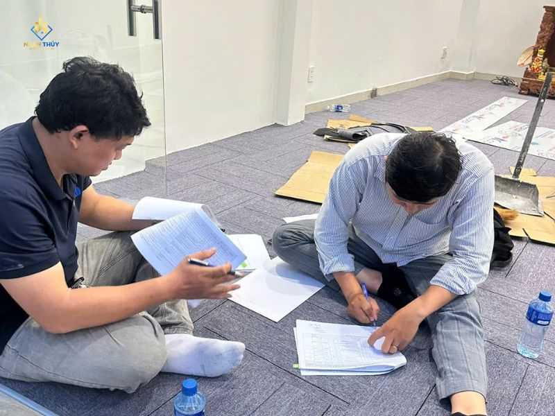 Bảng bóc tách khối lượng và đơn giá từng hạng mục trong dự toán sửa nhà